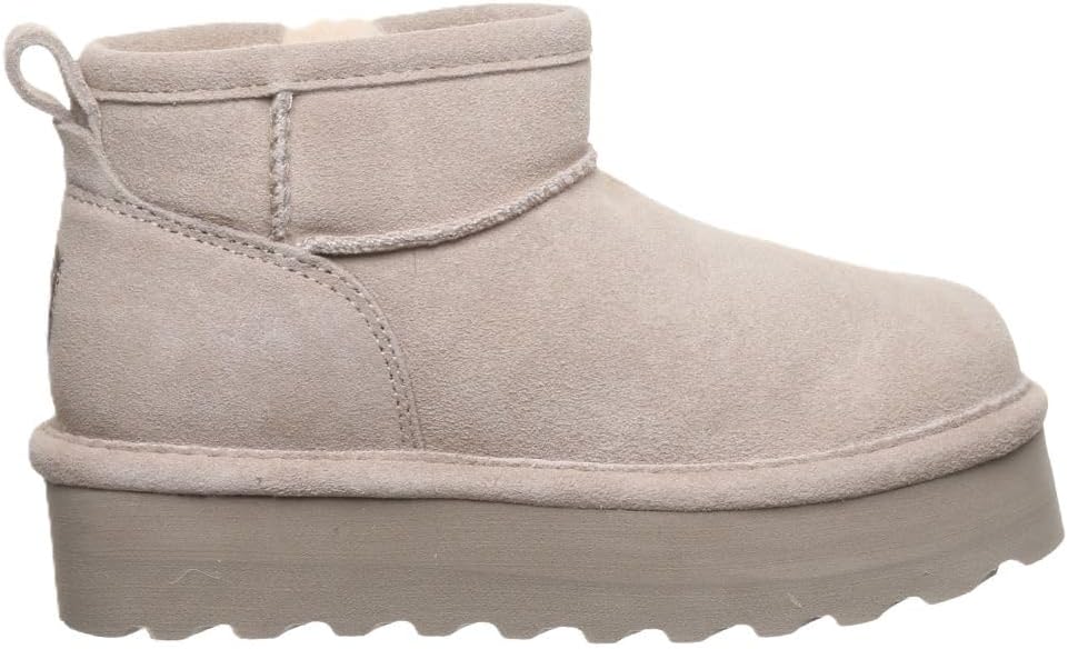 BEARPAW Унисекс-Детские Ретро Короткие Ботинки до Щиколотки (Маленький и Большой Ребенок), Mushroom — фото 3