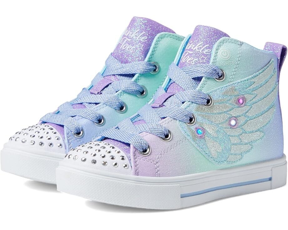 

Кроссовки SKECHERS KIDS Twinkle Toes - Twinkle Sparks 314785L, цвет Light Blue/Multi