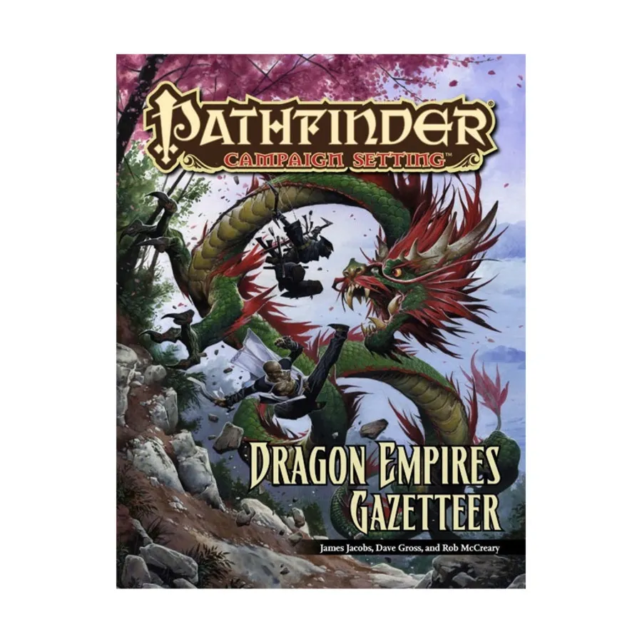 

Dragon Empires Gazetteer, Pathfinder Roleplaying Game (1st Edition) - Campaign Setting - World Books, мягкая обложка