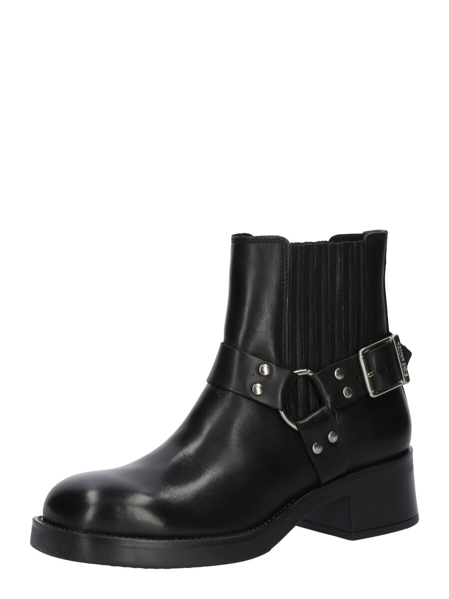 Ботинки женские челси Steve Madden с пряжками, черный