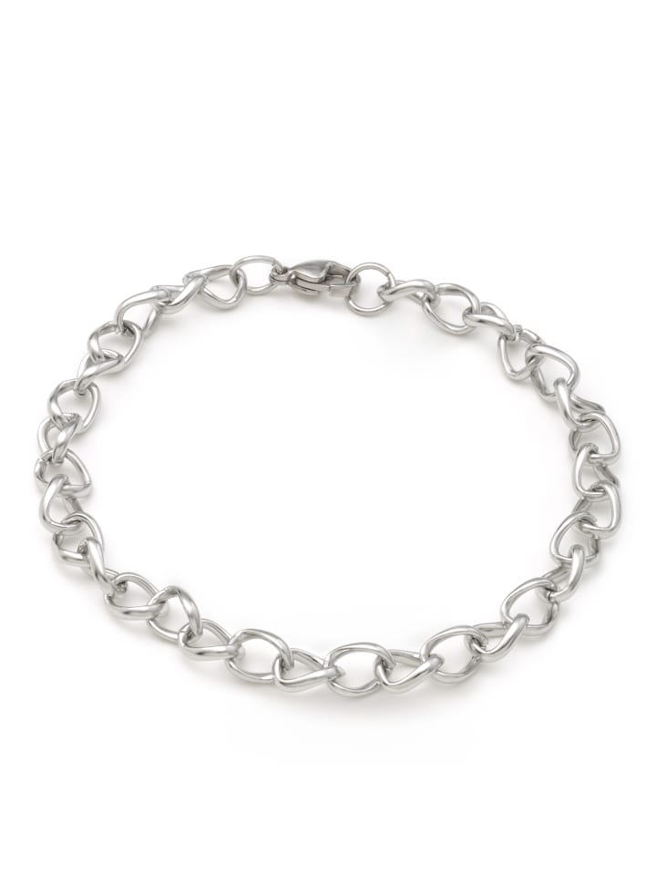 

Steel_Art Браслет с изображением Плутона, серебристого цвета, полированный