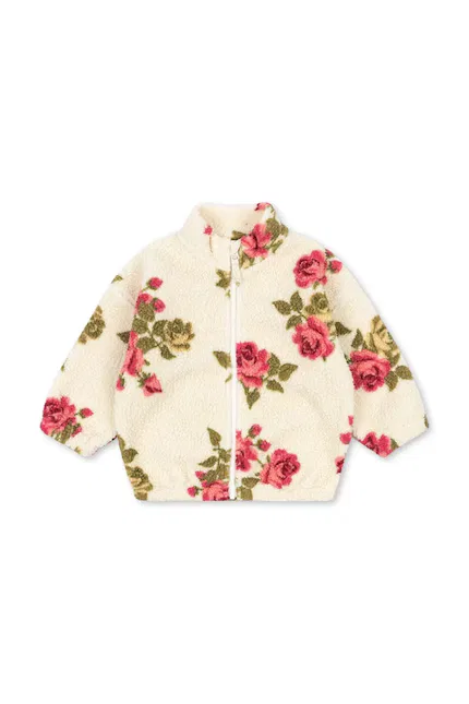 Куртка детская утепленная JODY TEDDY JACKET Konges Sløjd, бежевый