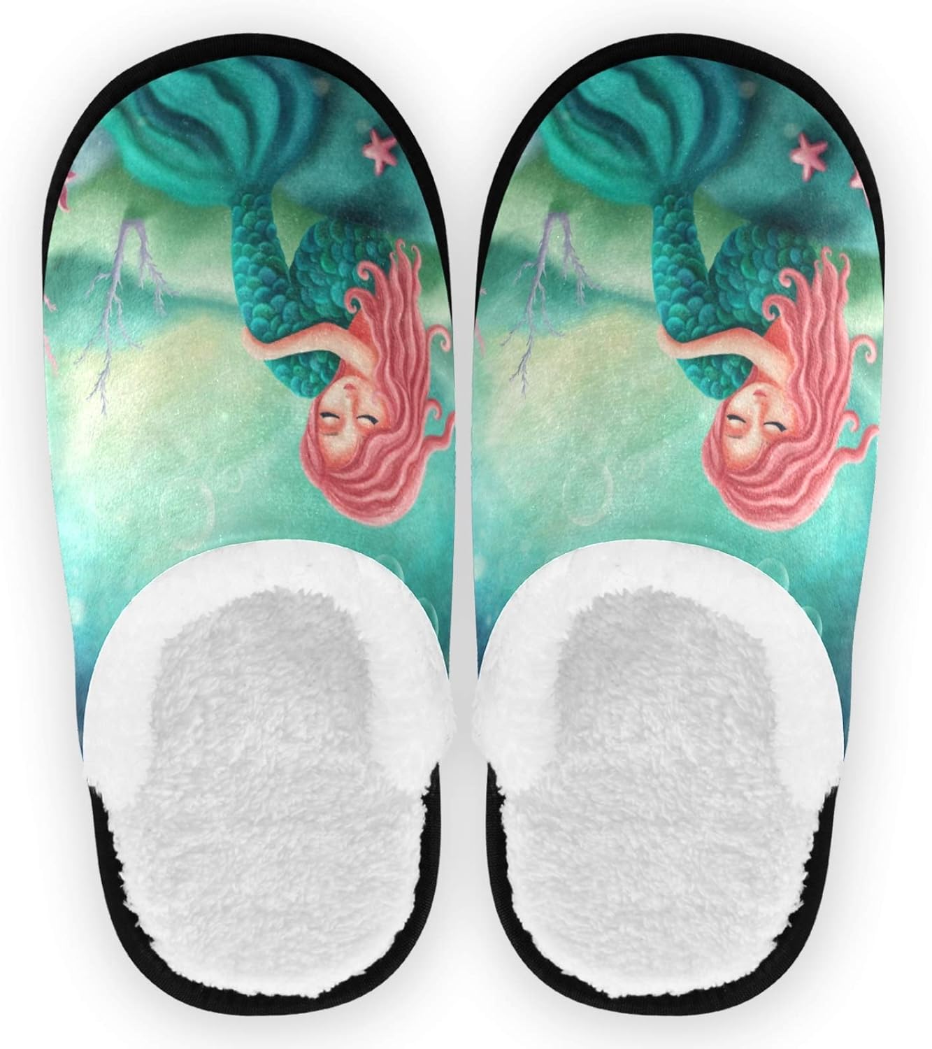 

Тапочки visesunny для женщин и мужчин, стильные зимние теплые домашние тапочки из хлопка с эффектом памяти и мягкой плюшевой флисовой подкладкой, домашние тапочки без шнурков для девочек, обувь для дома и улицы, мультиколор