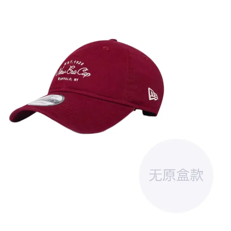 

New Era Хлопковая бейсболка унисекс красная, Red