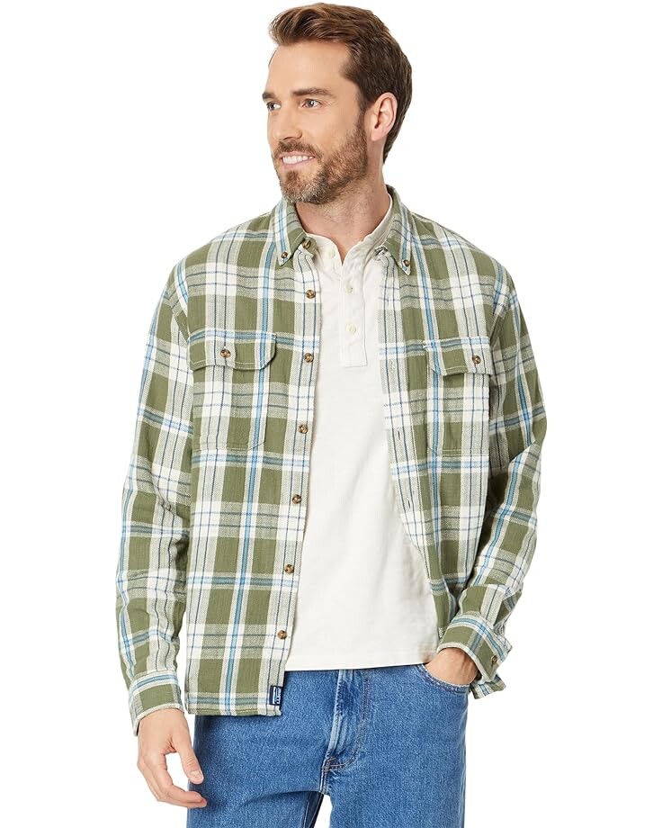 

Рубашка L.L.Bean 1912 Field Flannel, цвет Deep Olive
