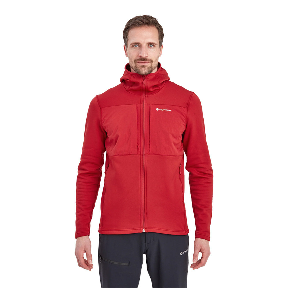 

Куртка Montane Fury XT Hooded, красный