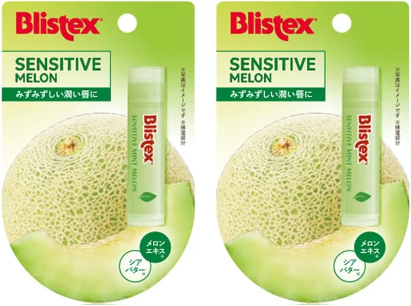 Бальзам для губ с мелоном Blistex Sensitive Melon 2 шт