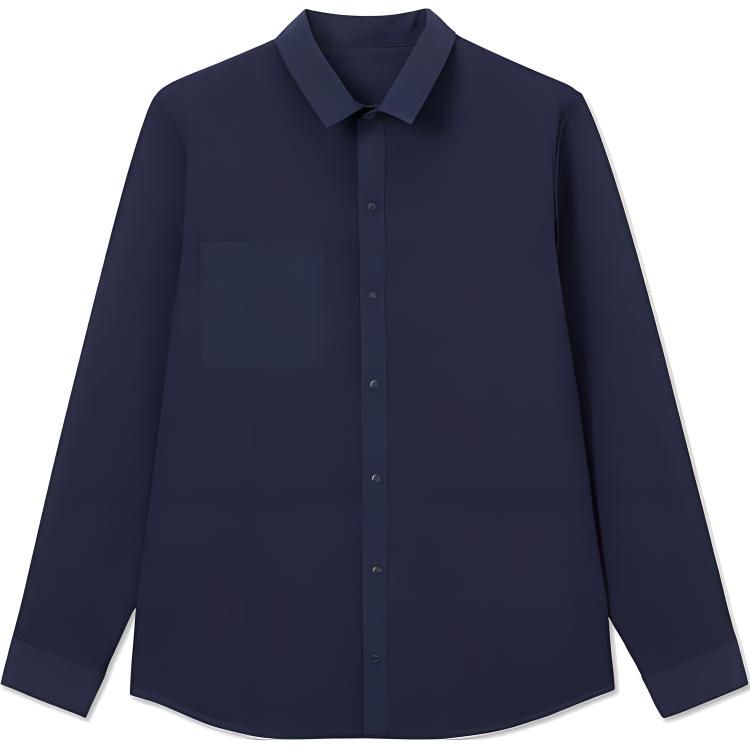 LACOSTE Мужская рубашка Navy Blue — фото 3
