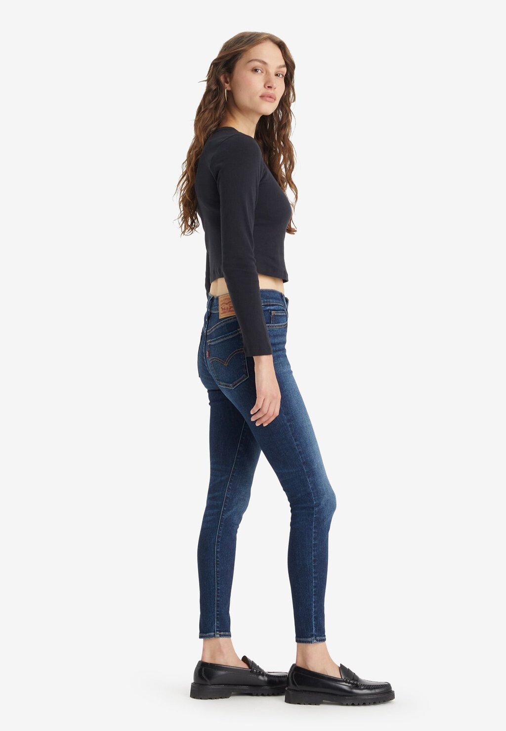 джинсы скинни 710 Super Skinny Levi's, цвет i've got this — фото 3