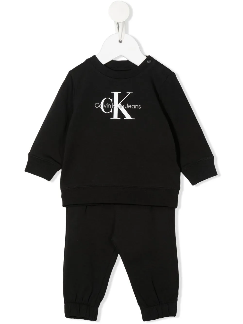 

Спортивный костюм с логотипом Calvin Klein Kids, черный