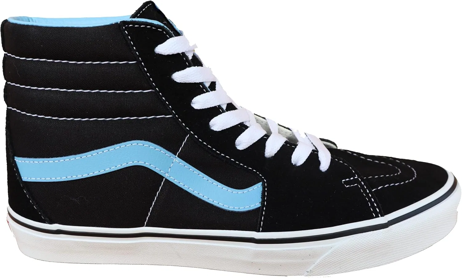 Мужские кроссовки Vans Sk8-Hi из черной кожи и текстиля