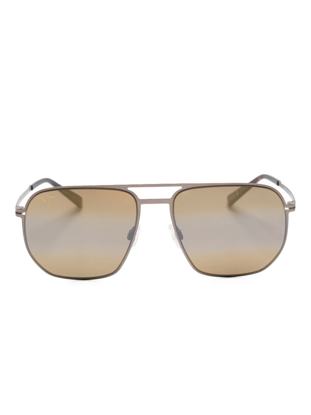 

Солнцезащитные очки-пилоты Shark's Cove Maui Jim, серебристый