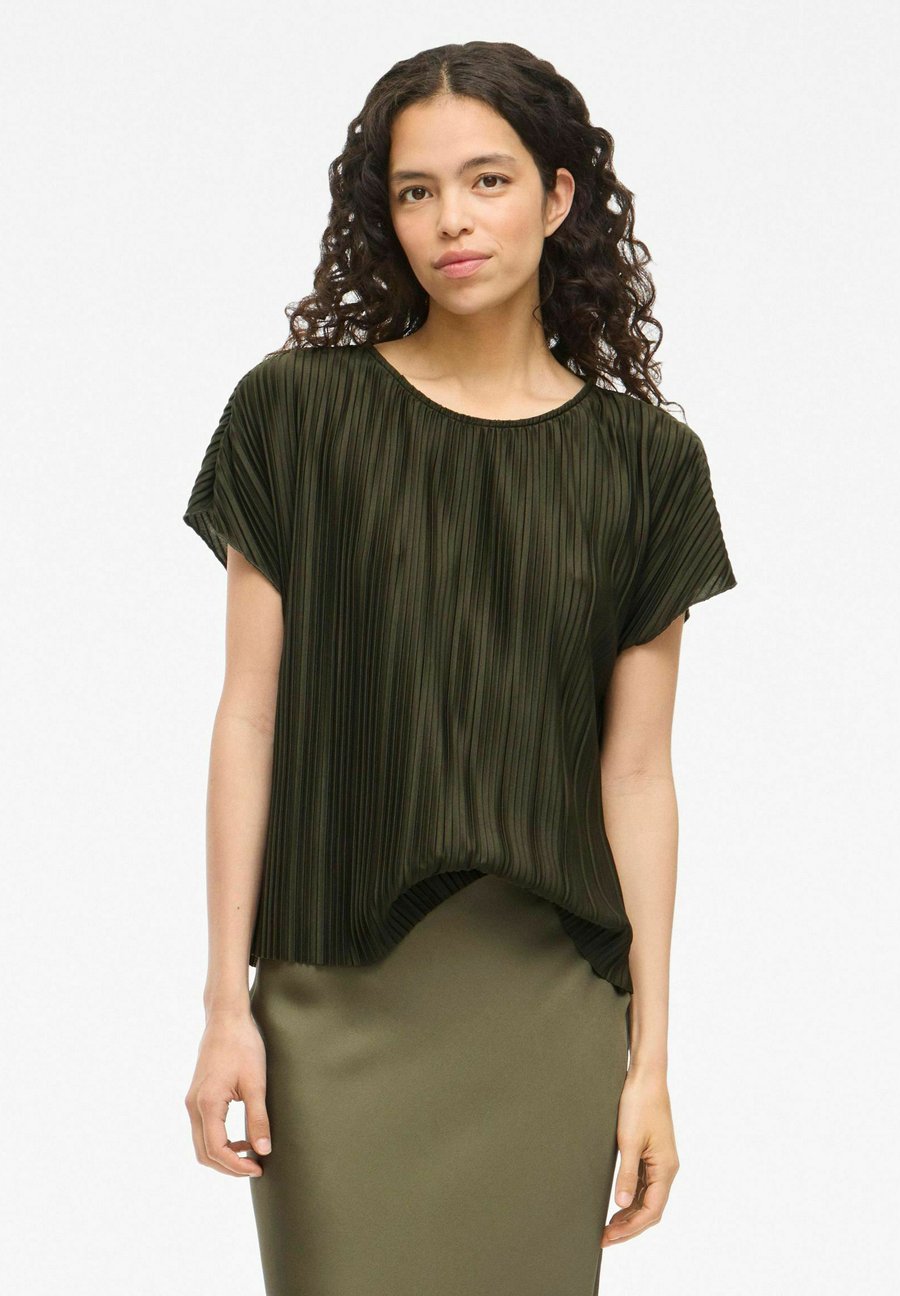 

Блуза VILA MIT ANGESCHNITTENEN ÄRMELN TAHLIA RUNDHALS, Deep Depths/Green