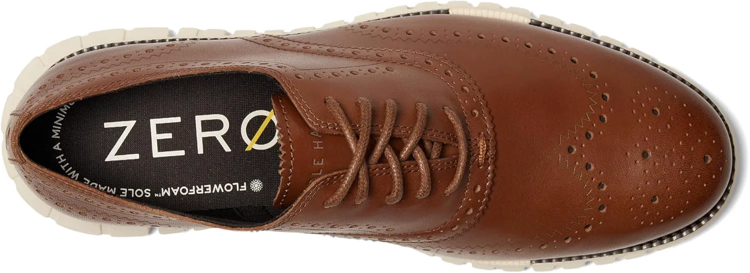 Мужские оксфорды Cole Haan Zerogrand Remastered с крыльями, слоновая кость — фото 2