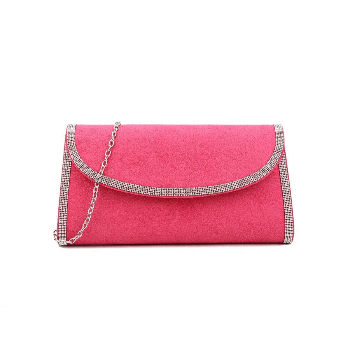 

Закругленный клатч-конверт KOKO COUTURE, розовый