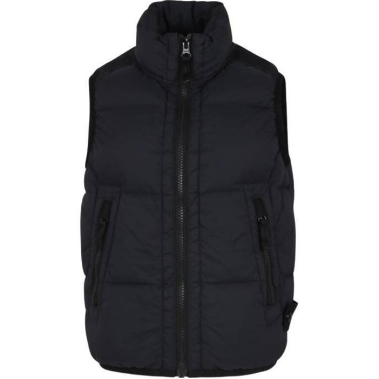 

Детский жилет Stone Island, черный