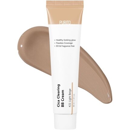 

PURITO Cica Clearing BB Cream Светло-бежевый 1 жидкая унция / 30 мл, Коричневый, PURITO Cica Clearing BB Cream Светло-бежевый 1 жидкая унция / 30 мл