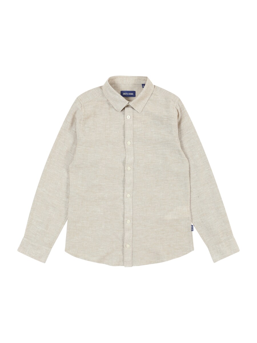 

Рубашка на пуговицах классического кроя Only & Sons Junior OSJCAIDEN, темно-бежевый
