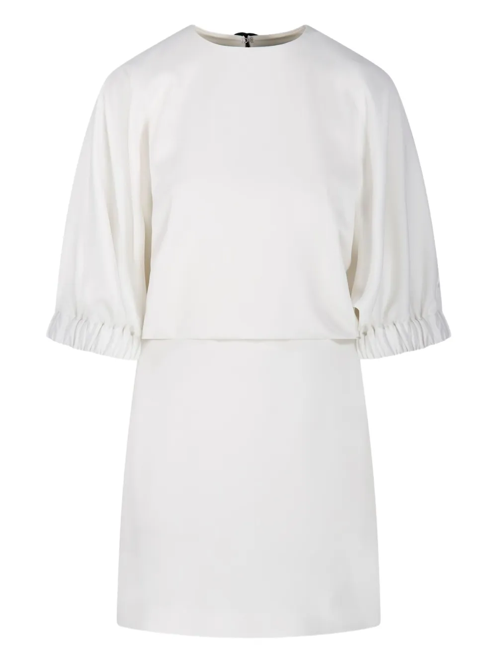 

Платье мини Rum с объемными рукавами MAX MARA, белый