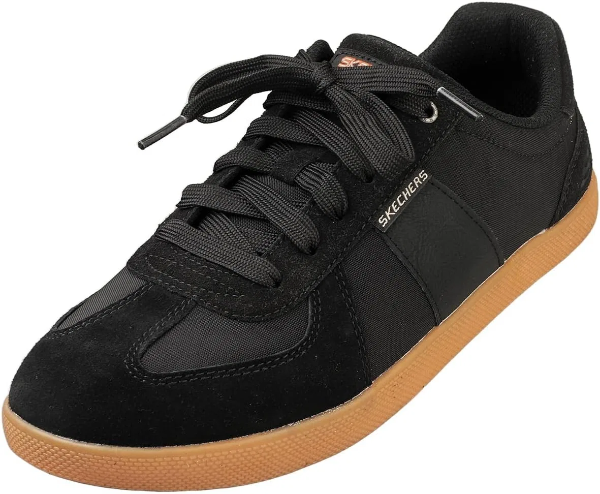 Мужские кроссовки Skechers Placer Camilo, Black Nylon Suede Synthetic