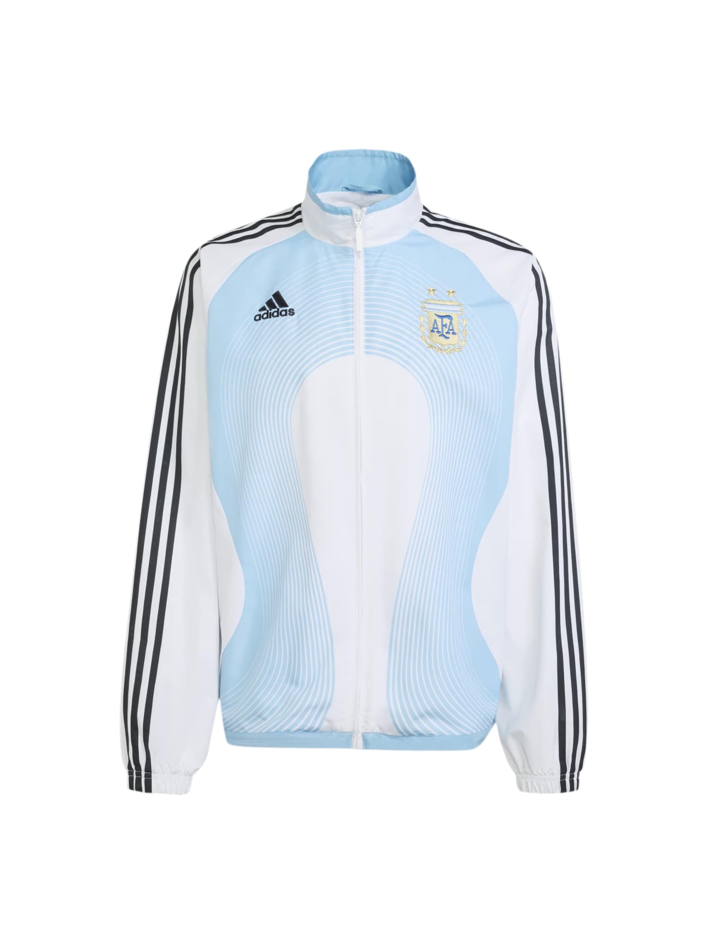 Adidas Performance Спортивная куртка 'Argentina Home' в белом цвете