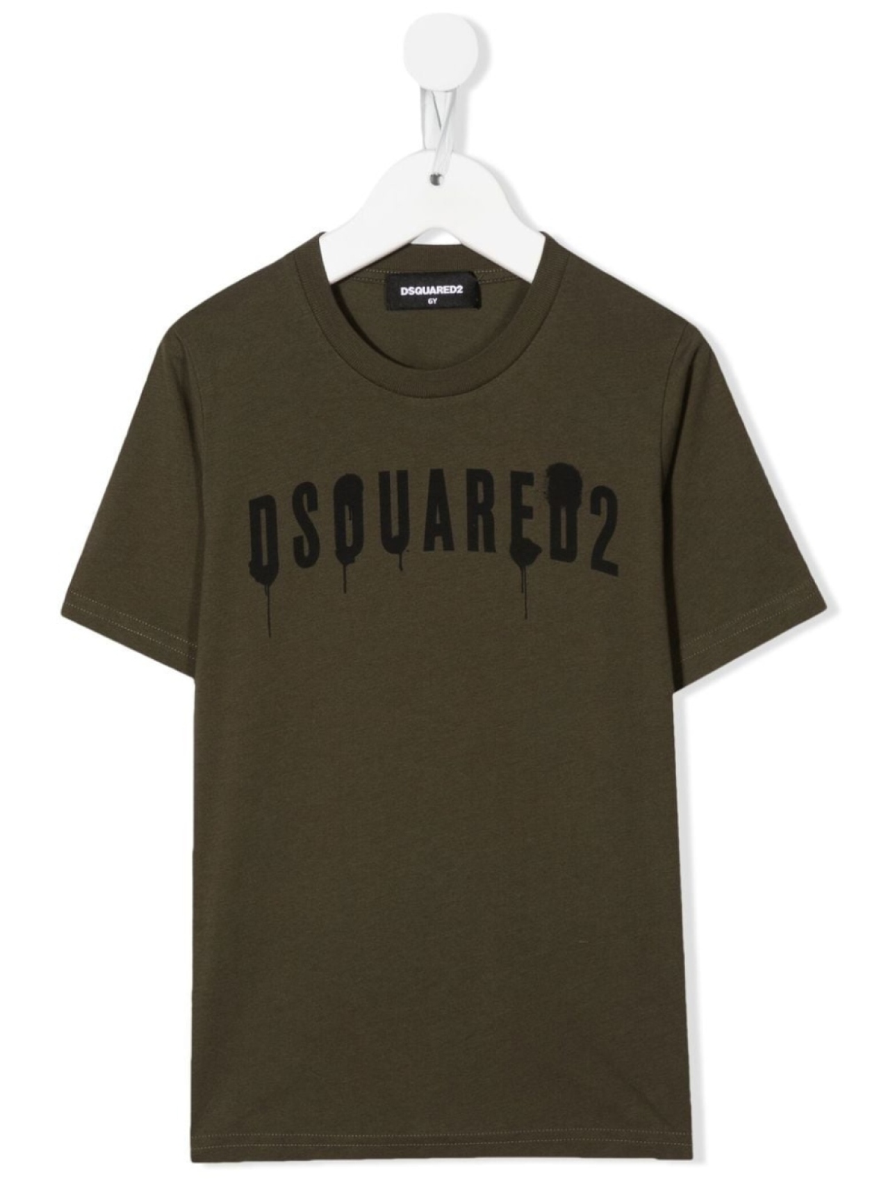 

Dsquared2 футболка с принтом граффити, зеленый