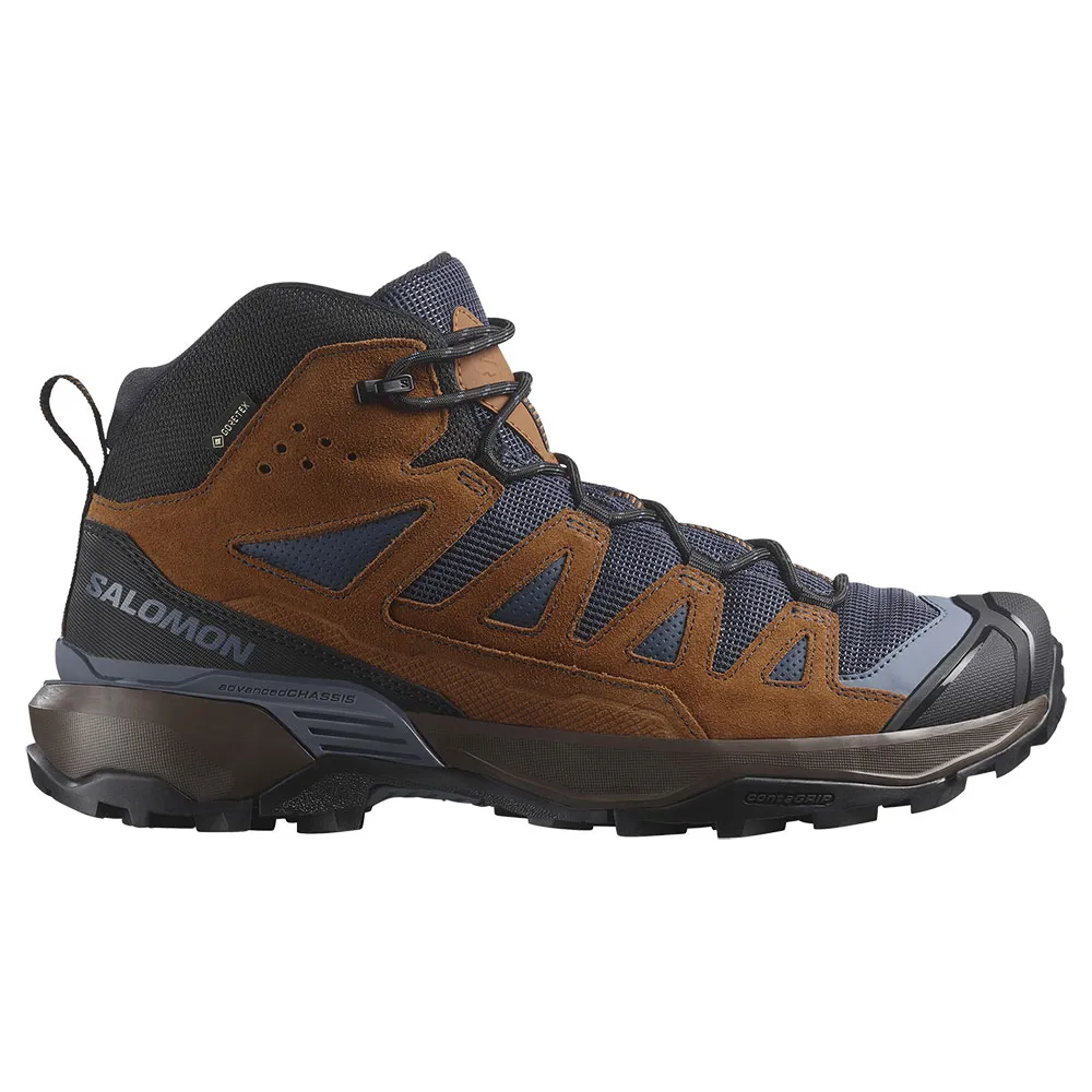 

Треккинговые ботинки Salomon X Ultra 360 Ltr Mid Goretex, коричневый