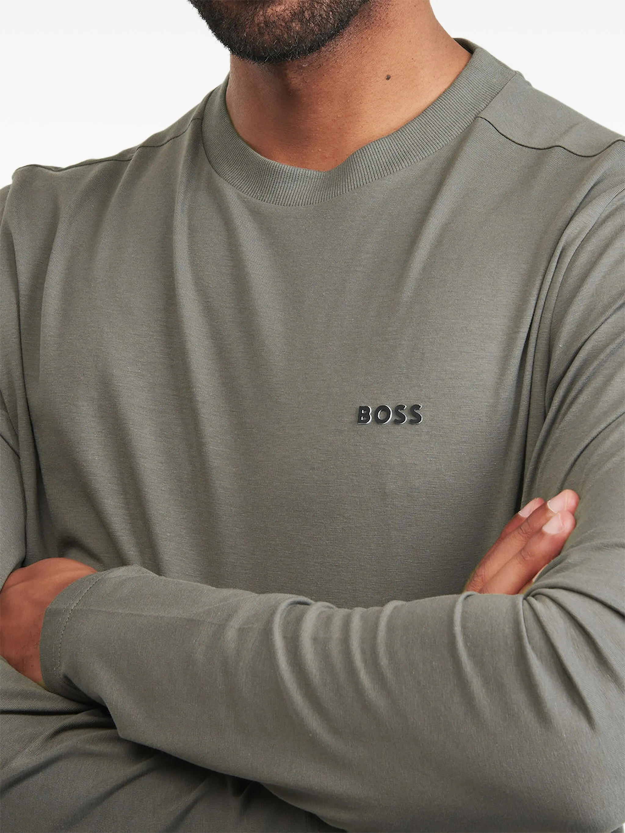 

Футболка с логотипом Hugo, серый