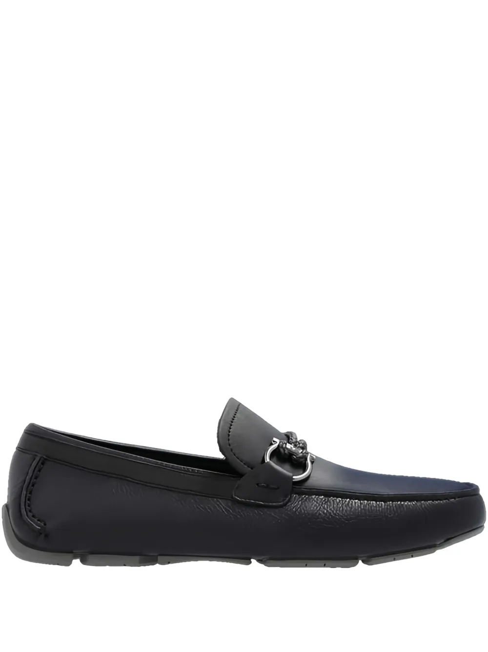 

Лоферы с деталями Gancini для водителя Ferragamo, черный