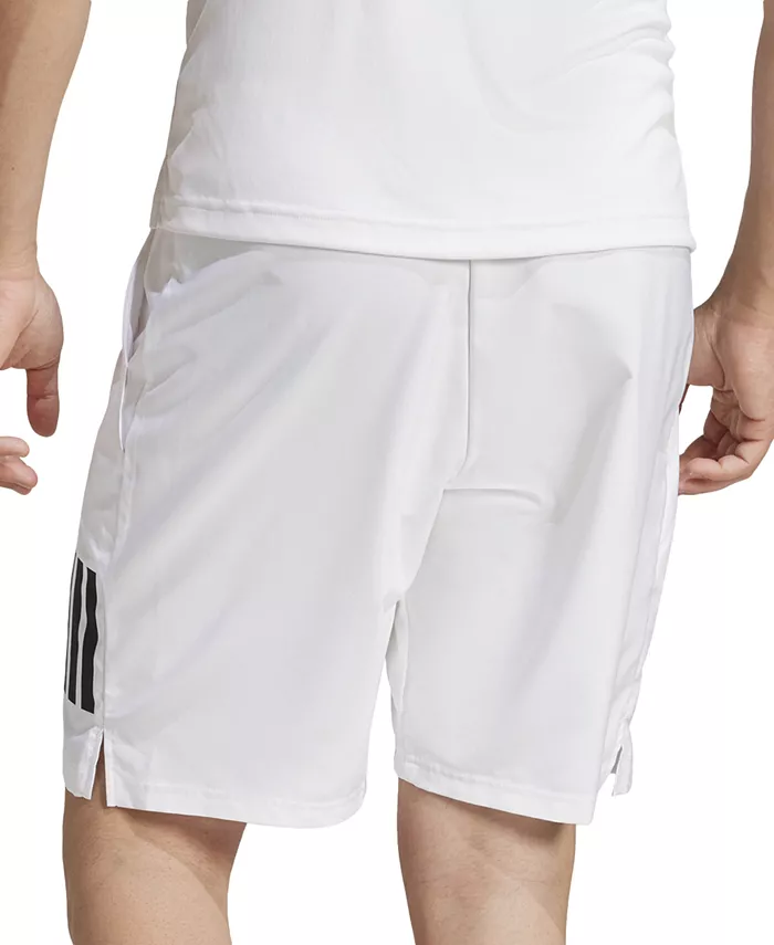 Мужские шорты Club Tennis Climacool Three-Stripes 7" adidas, белый — фото 2