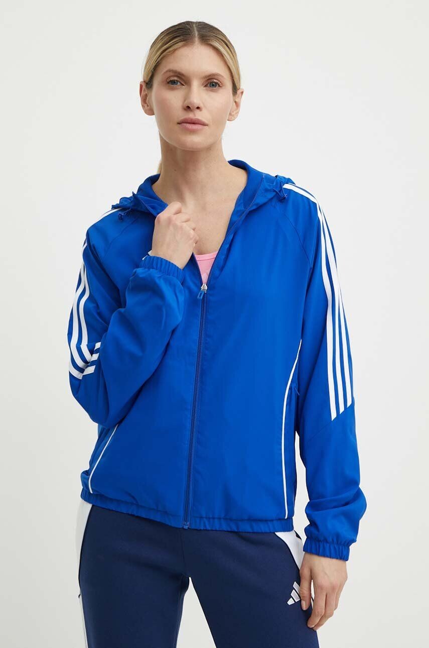 

Треккинговая куртка Tiro 24 adidas Performance, синий