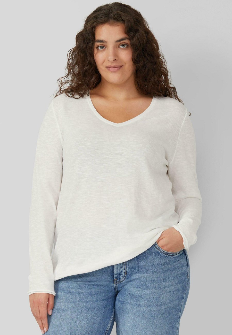 

Топ s.Oliver Long sleeved top, Ecru/Beige