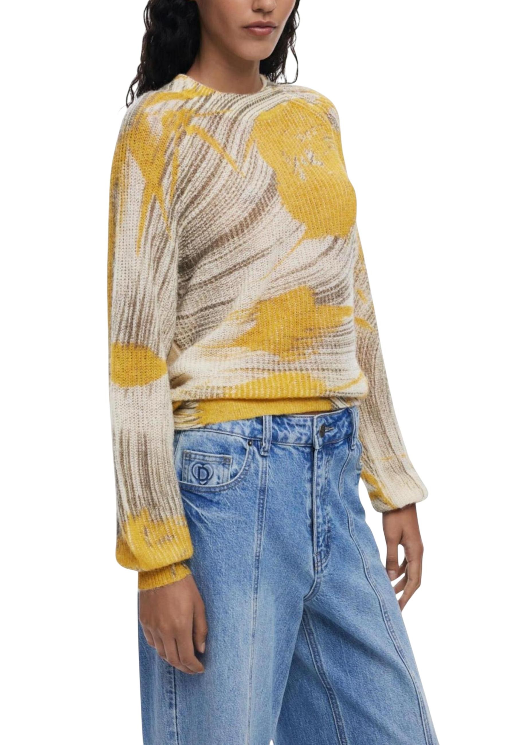 

Трикотаж Desigual, желтый