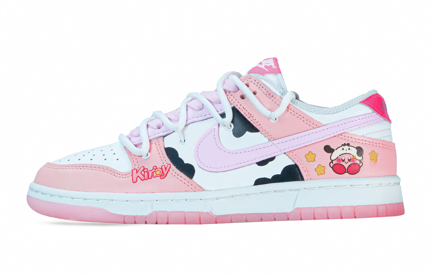 

Кроссовки Nike Dunk Skateboard Shoes Women's Low-Top Pink/White