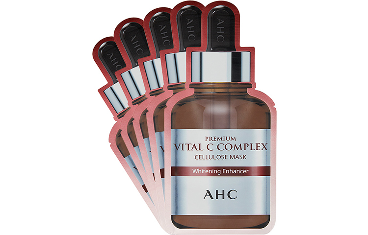 Маска для лица A.H.C — Vitamin C осветляющая для выравнивания тона кожи, осветление темных пятен, увлажнение 1 — фото 2