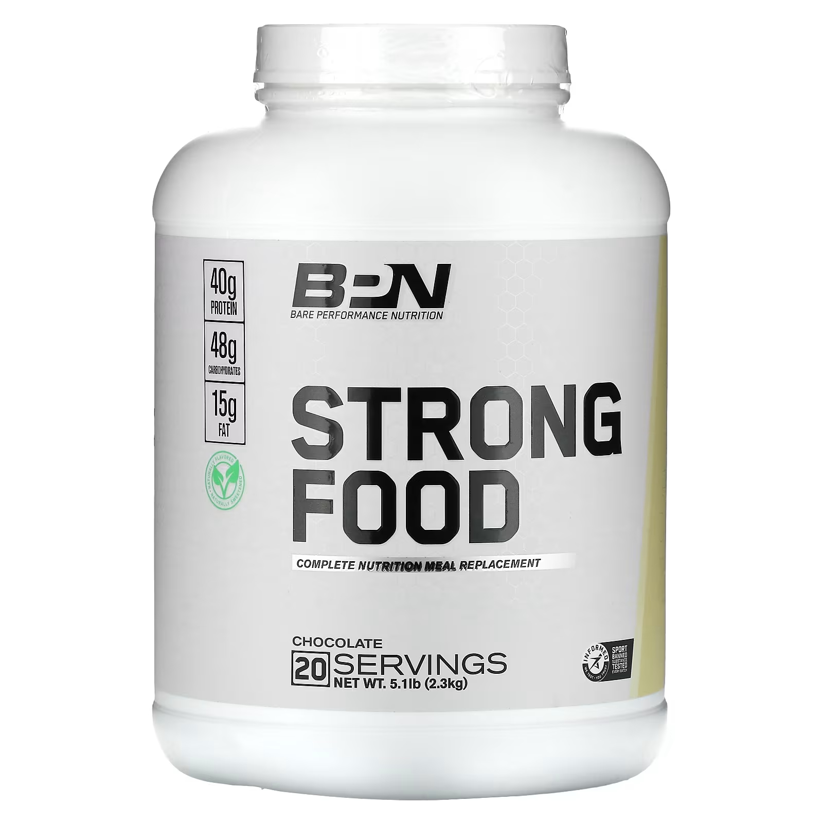 

Шоколад Bare Performance Nutrition Strong Food, 2300 г