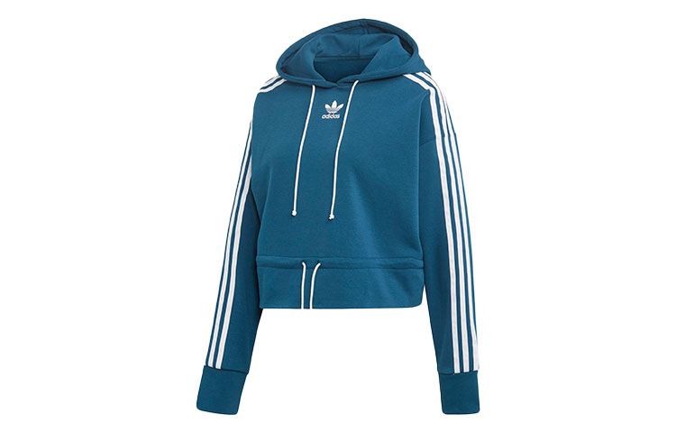 Adidas Originals Женская толстовка BELLISTA, цвет «камень-зеленый» — фото 2