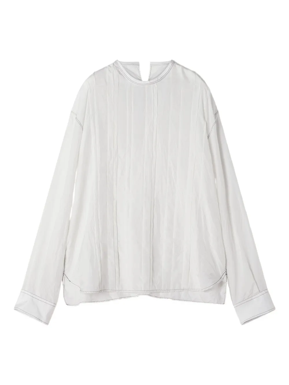 

Рубашка с декоративными швами Lanvin, белый