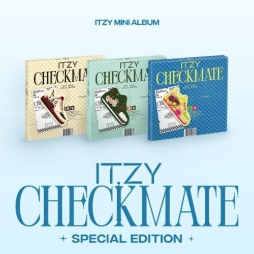 

CD диск ITZY: Checkmate - Random Cover - Special Edition - incl. Photo Book, Sticker, Photo Card, Postcard, Special Tag + Lyric Poster