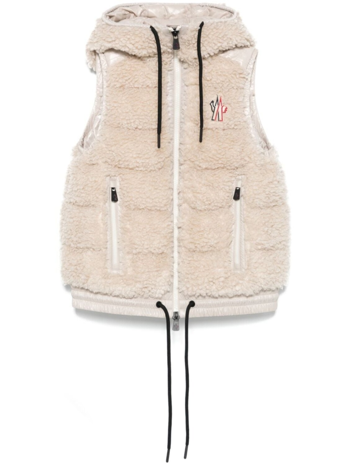 

Moncler Grenoble дутый жилет, серый
