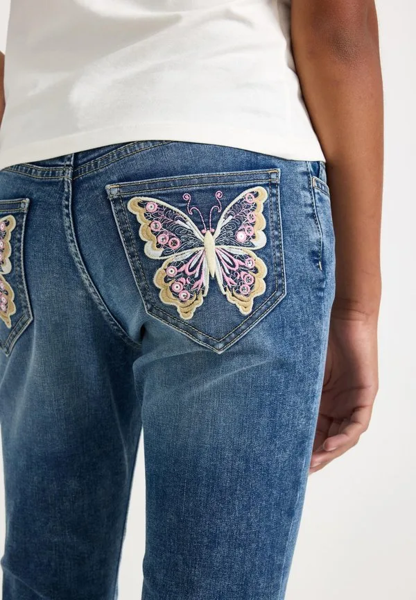 Расклешенные джинсы freja с карманами Lindex, Denim — фото 2