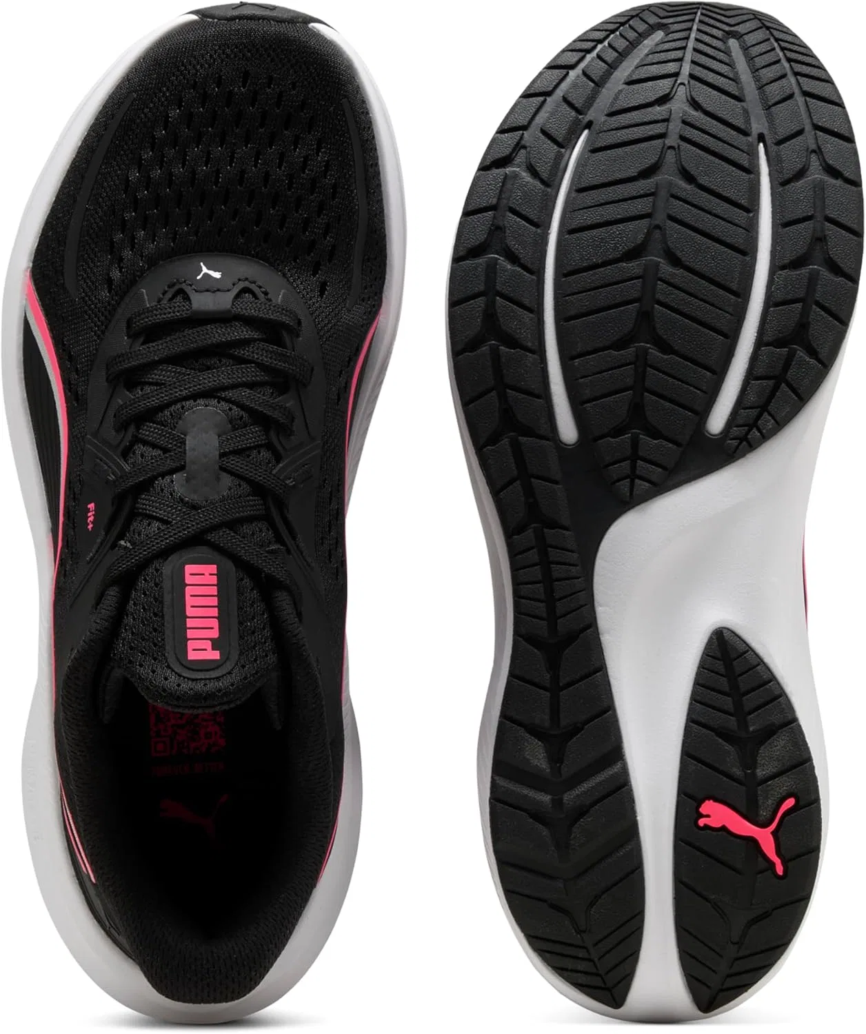 Кроссовки для бега по улицам PUMA Skyrocket Lite Unisex, 2 Black Pure Pink — фото 4