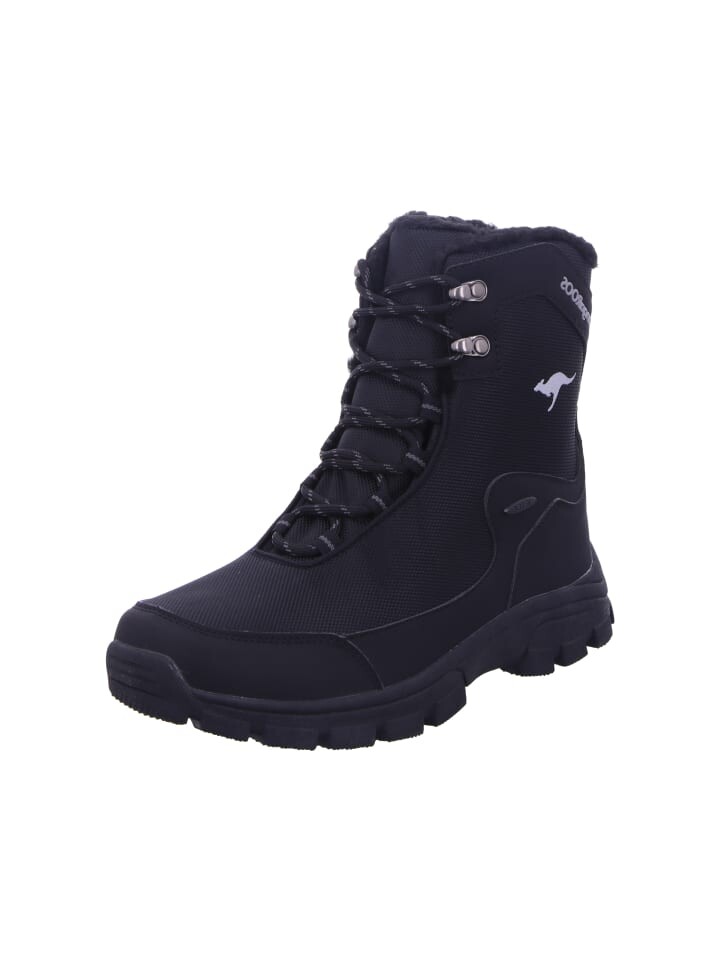 

Сапоги Kangaroos Schnürstiefel Mit Tex, черный
