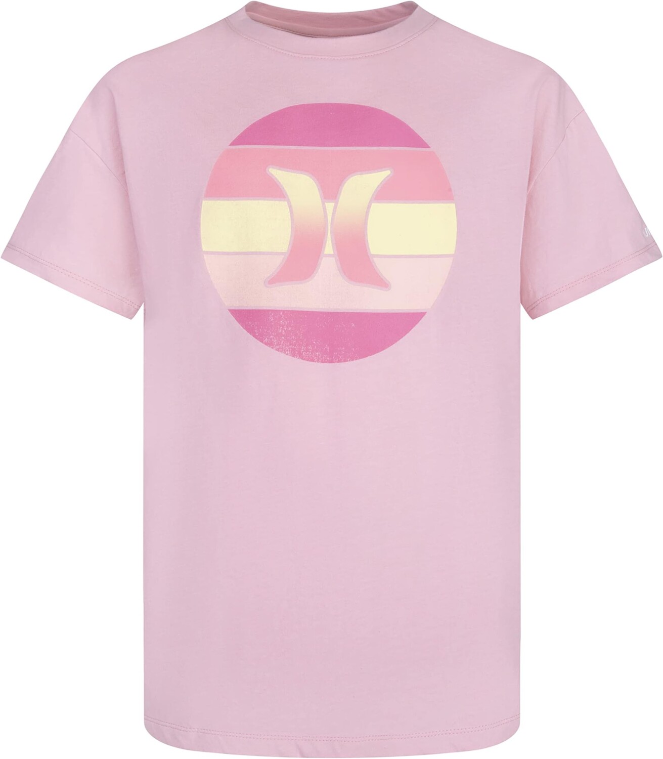 

Футболка Hurley Oversized Boxy Graphic T-Shirt, цвет Pink/Horizon