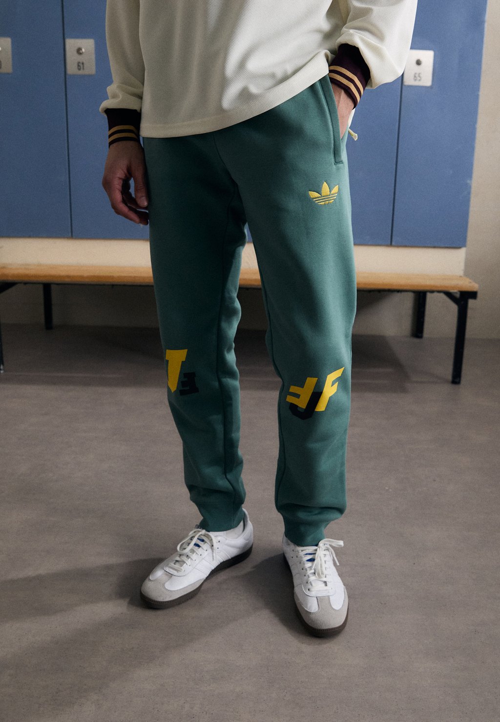 

Спортивные штаны JAMAICA - National team wear Adidas Originals, зеленый