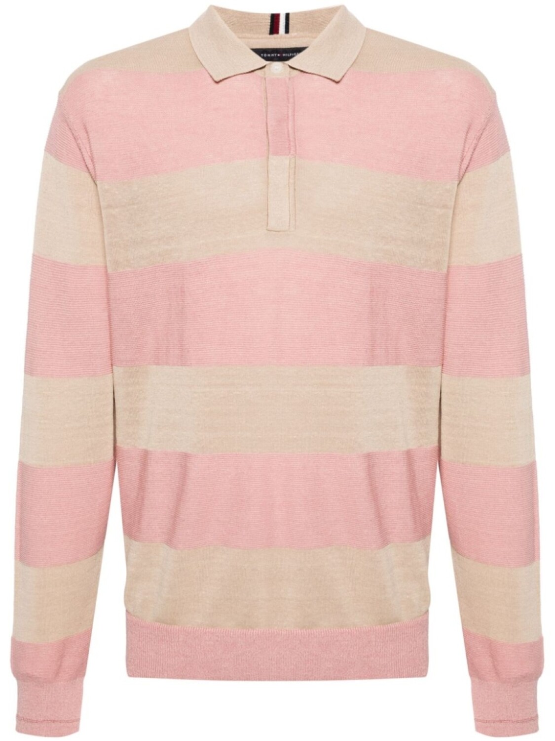 

Tommy Hilfiger рубашка поло в рубчик, нейтральный цвет