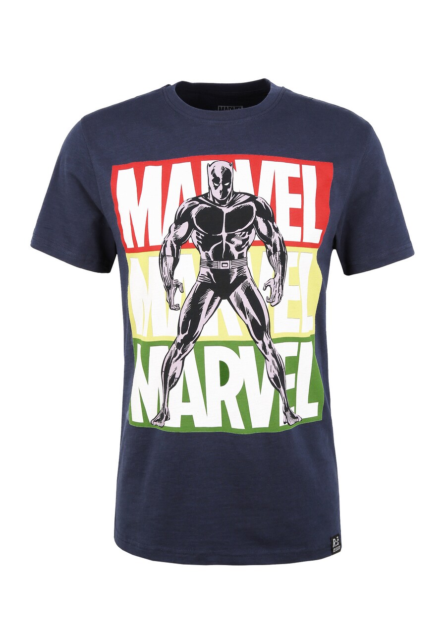 

Рубашка Recovered Marvel Black Panther Pop Art, темно-синий
