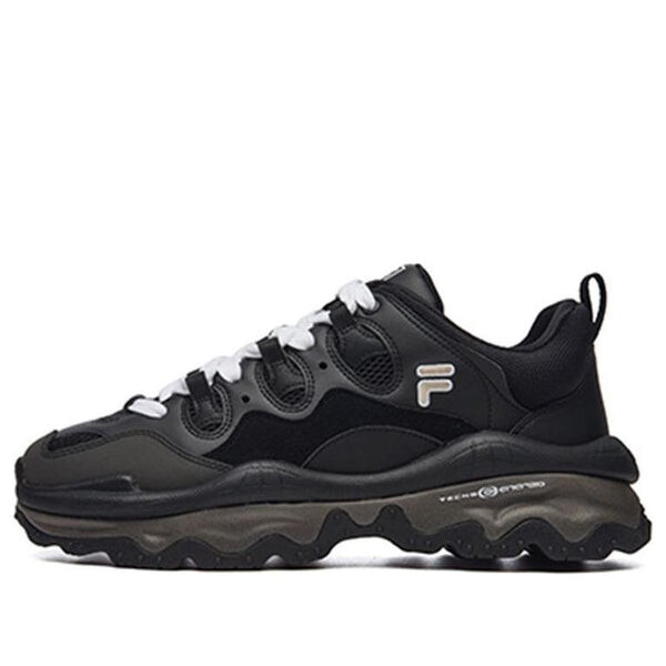 

Кроссовки qd96 athletic shoes 'black white' Fila Fusion, черный