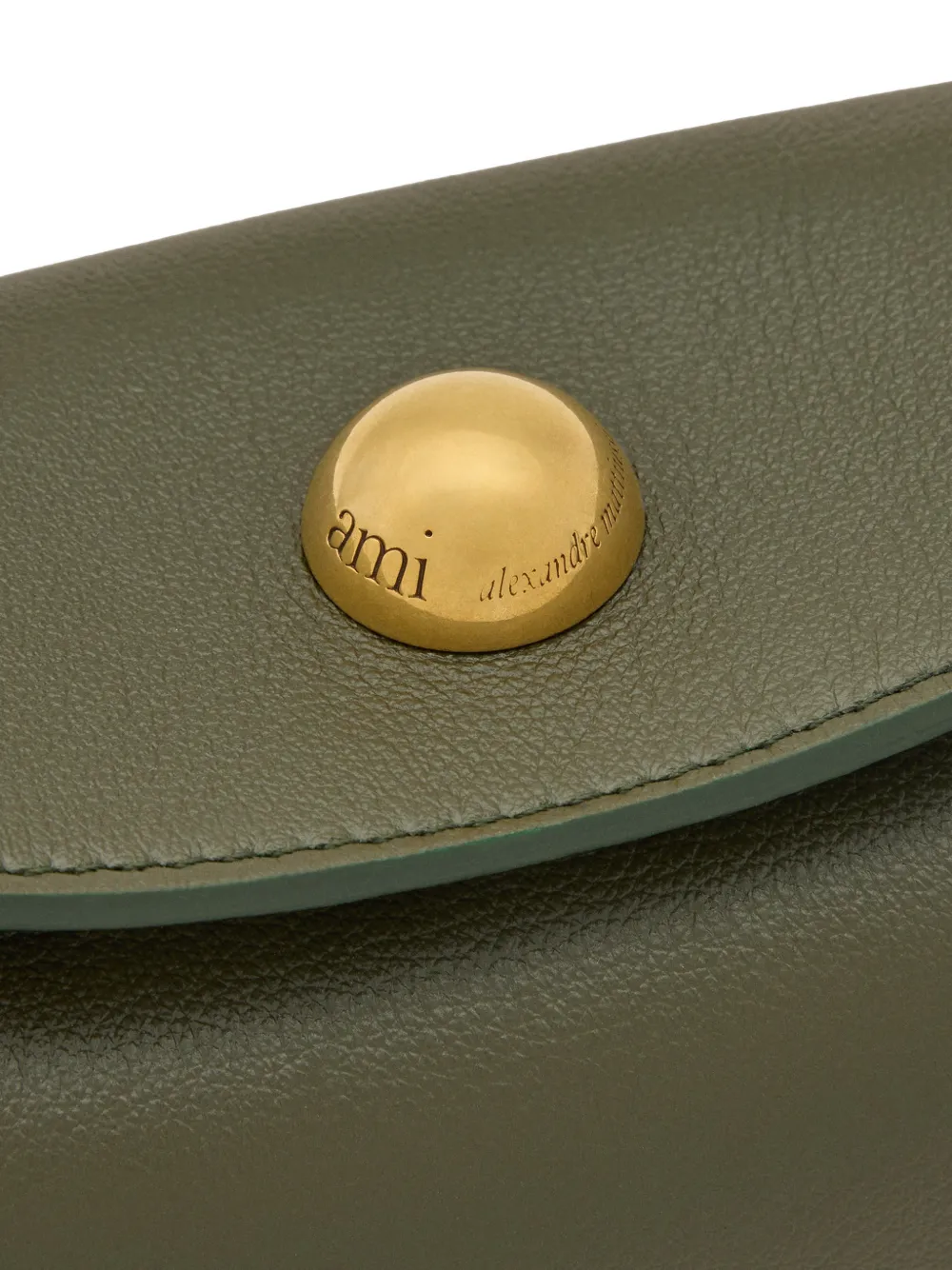 

Сумка на плечо Carrousel Ami Paris, зеленый