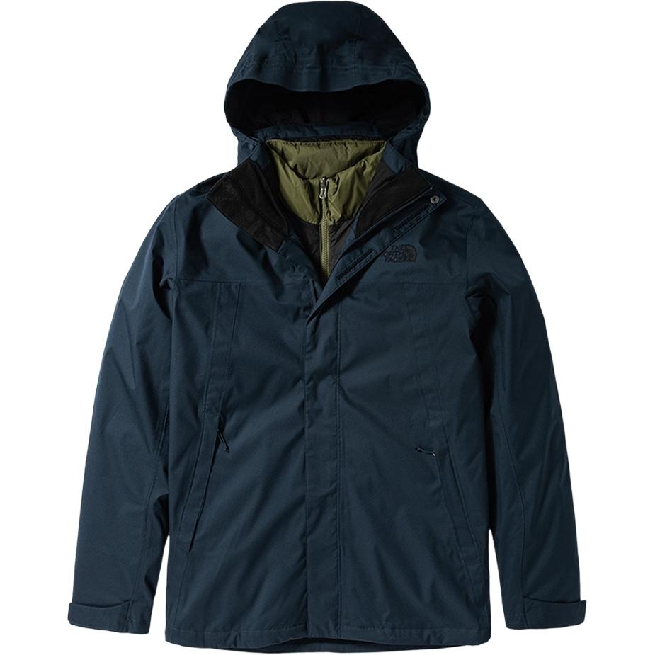

THE NORTH FACE Водонепроницаемая ветровка мужская стойкая к истиранию и тепловая защита темно-синий/зеленый, Dark Blue/Green